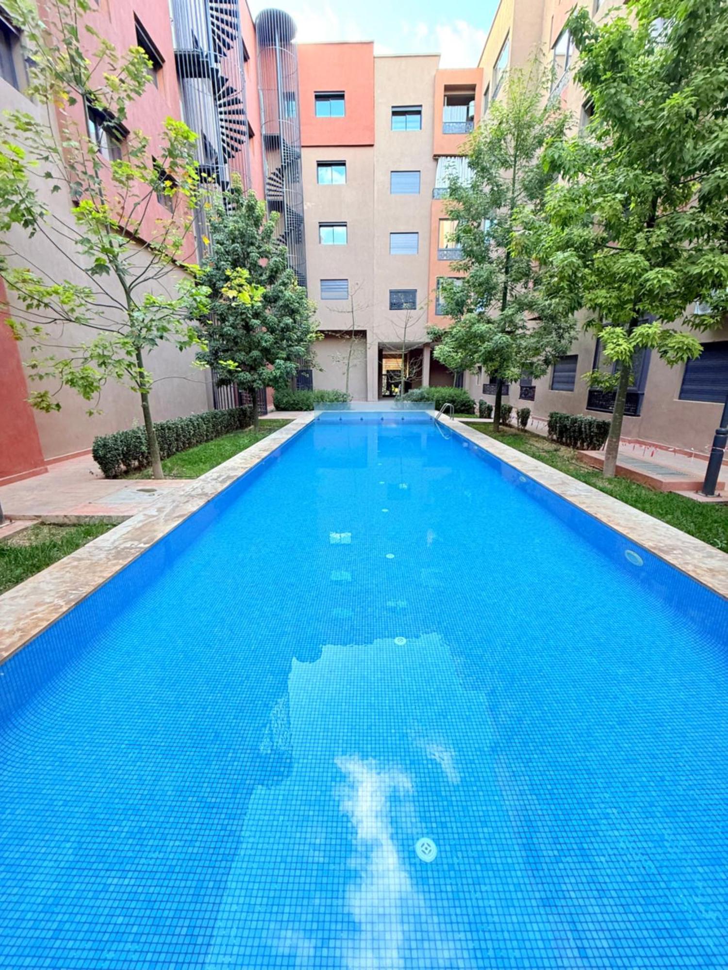 N9 Cosy Familial & Balcon & Piscine Apartment Marrakesch